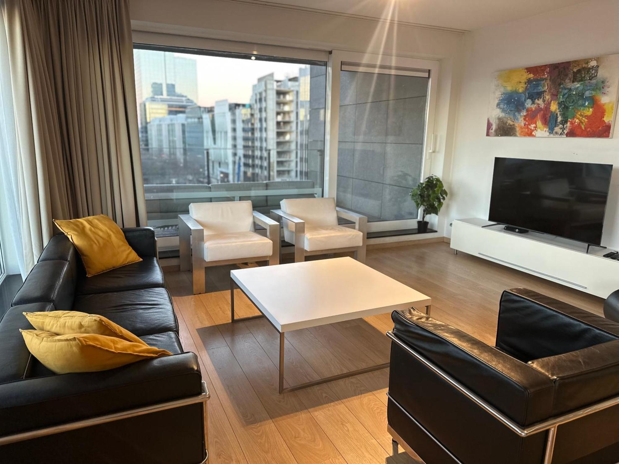 Apartment With Balcony In Brussels Center Ngoại thất bức ảnh