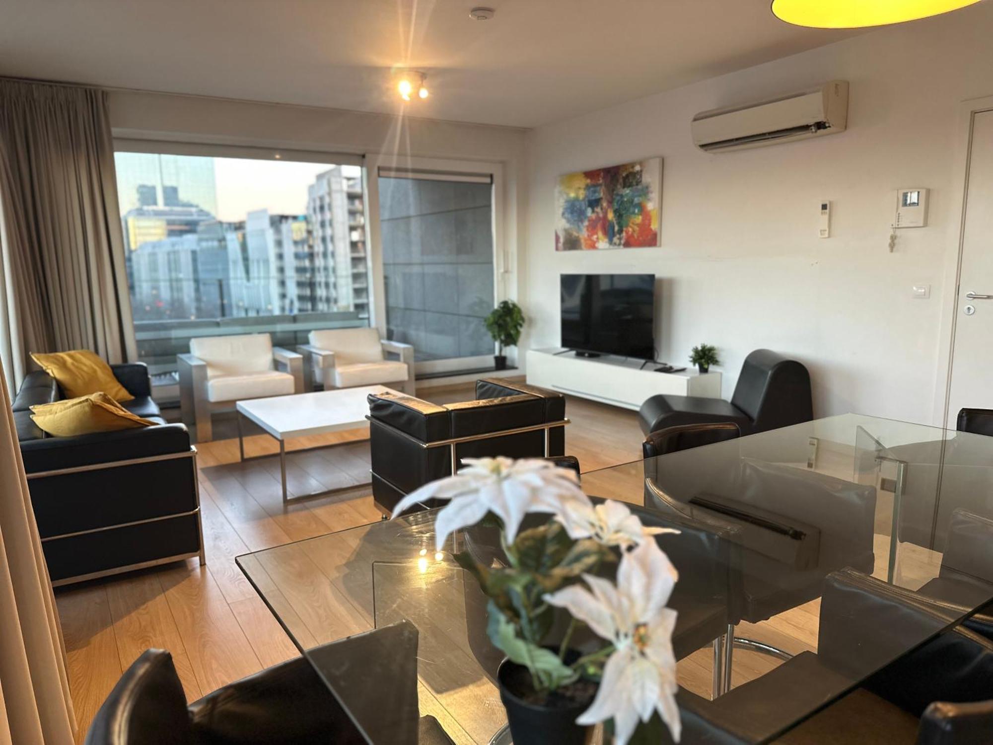 Apartment With Balcony In Brussels Center Ngoại thất bức ảnh